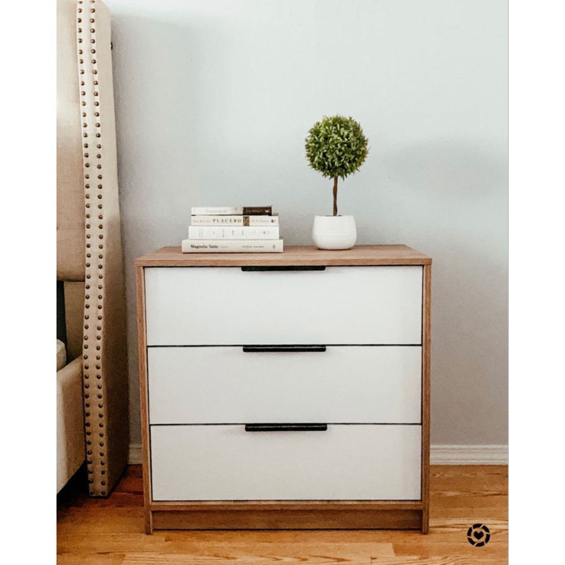 Primrose Engineered Wood Bed Side Table, BSU104